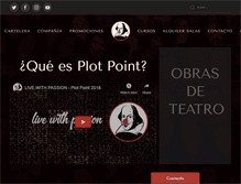 Tablet Screenshot of plotpoint.es